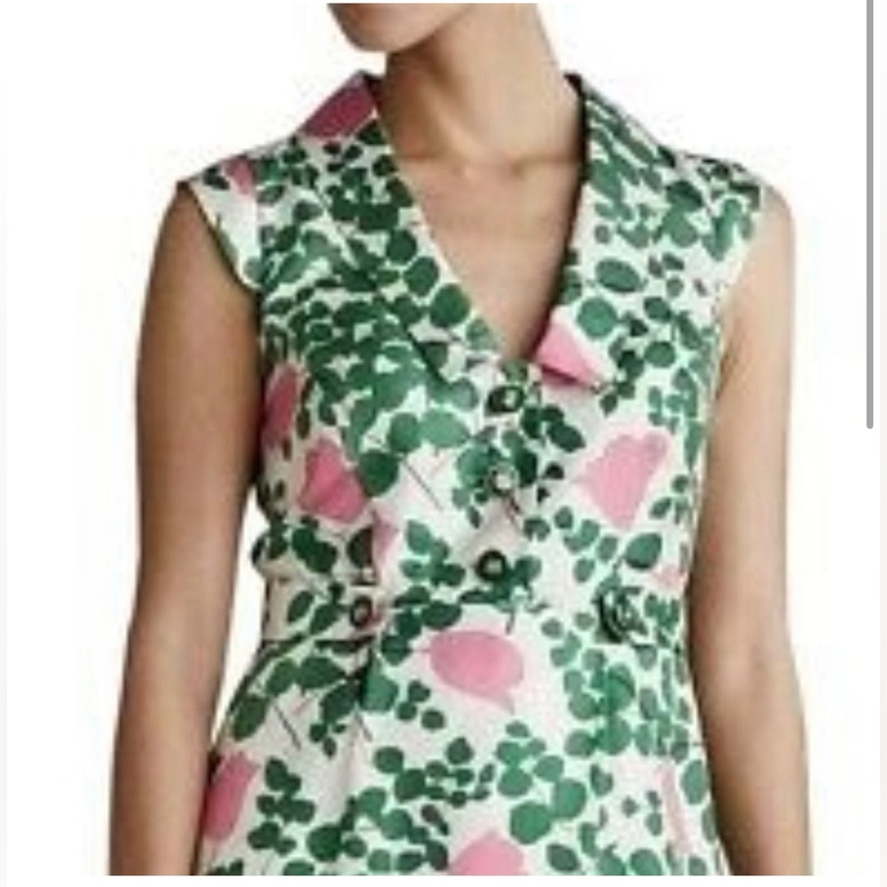 ANTHROPOLOGIE Moulinette Soeurs silk floral dress
pastel floral print pockets - Picture 15 of 16